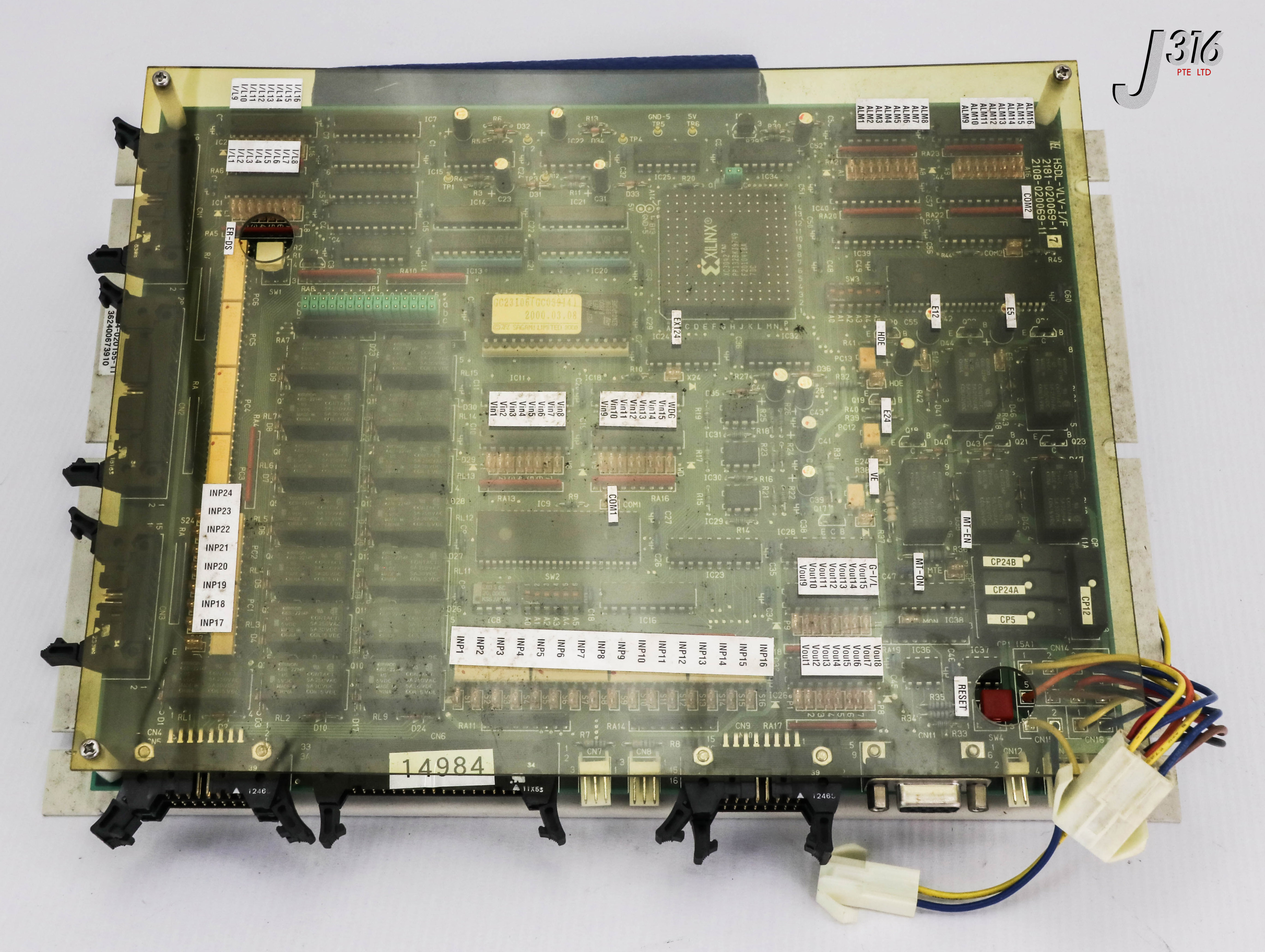 専用　10キロ 14984 TEL PCB HSDL-VLV-I/F BD WITH PLATE 2108-020069-11 2181